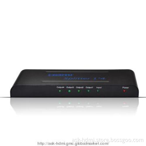 v1.4 HDMI splitter 1 input 4 output  full 3D and 4kx2k resolution